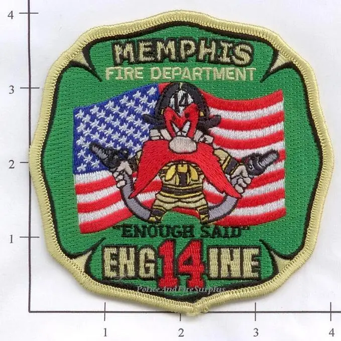 Tennessee - Memphis Engine 14 Fire Dept Patch 1