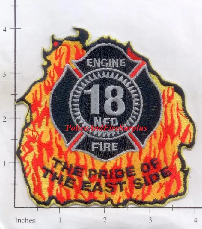 Tennessee - Memphis Engine 18 Fire Dept Patch V4 1