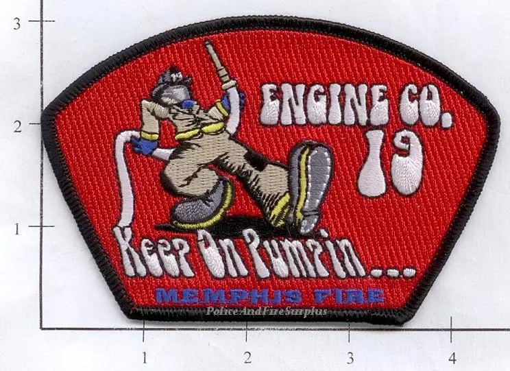 Tennessee - Memphis Engine 19 Fire Dept Patch V1 1