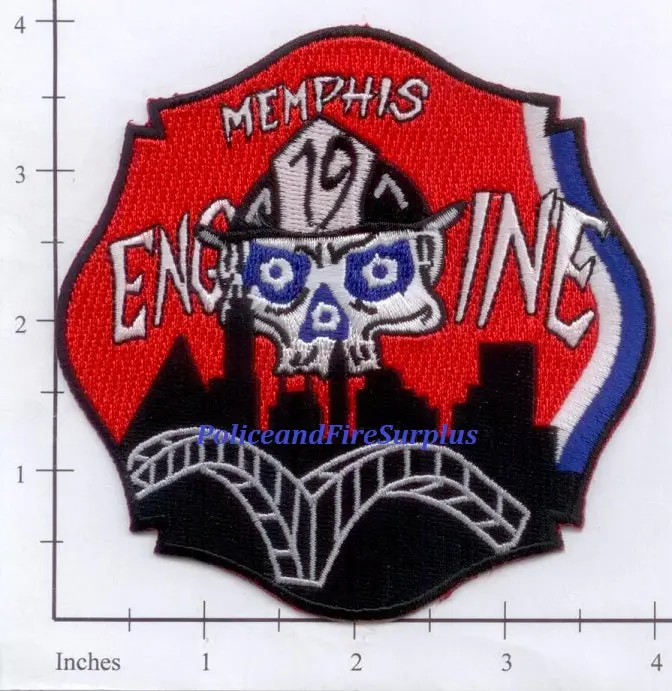 Tennessee - Memphis Engine 19 Fire Dept Patch V2 1