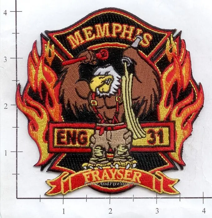 Tennessee - Memphis Engine 31 Fire Dept Patch V2 1