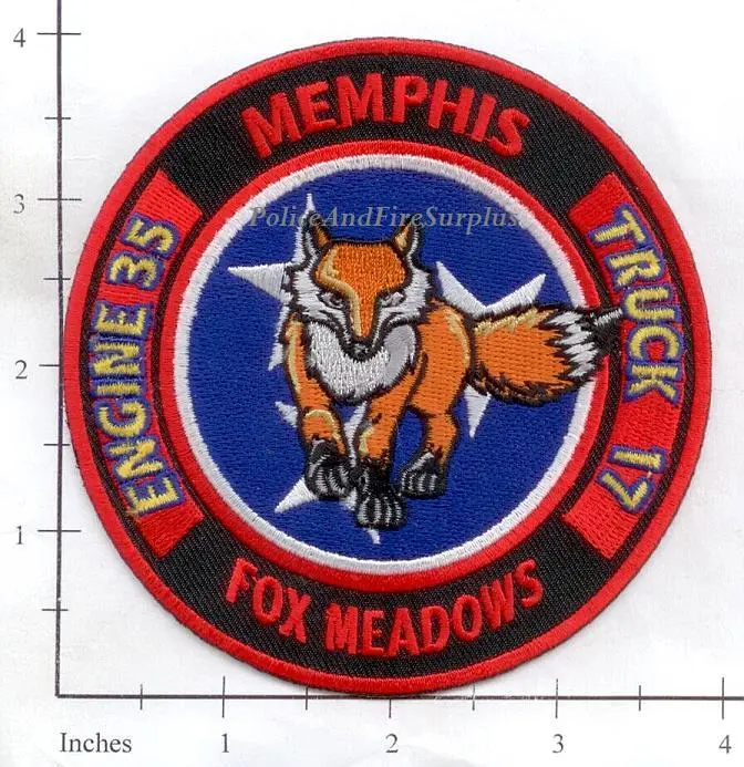 Tennessee - Memphis Engine 35 Truck 17 Fire Dept Patch 1