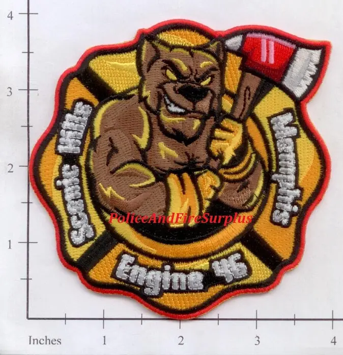 Tennessee - Memphis Engine 45 Fire Dept Patch 1