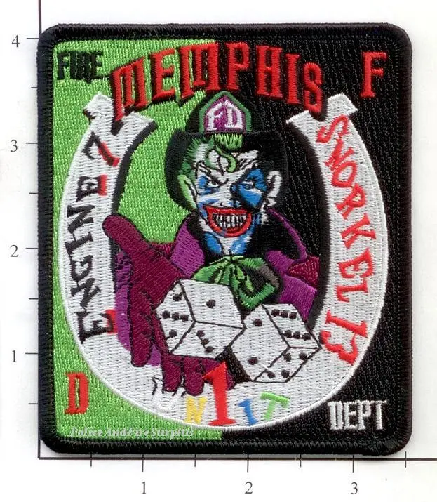 Tennessee - Memphis Engine  7 Truck 13 Fire Dept Patch V2 1