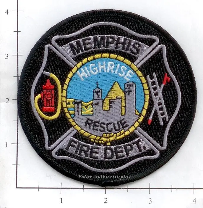 Tennessee - Memphis High Rise Rescue Fire Dept Patch 1