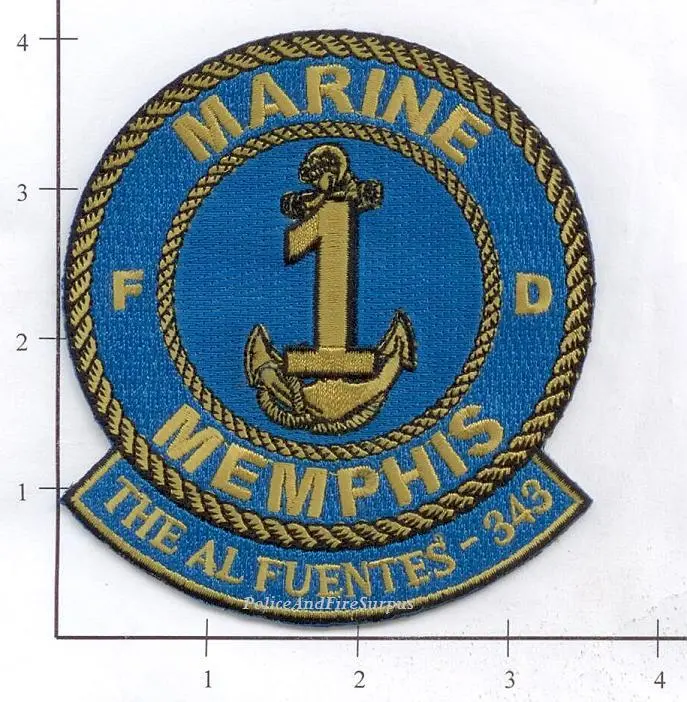 Tennessee - Memphis Marine 1 Fire Dept Patch V1 1