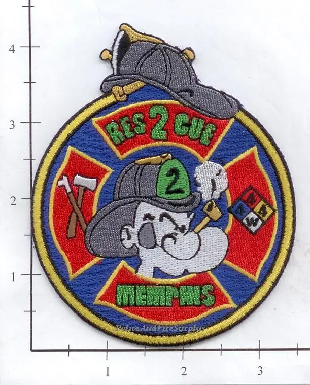 Tennessee - Memphis Rescue 2 Fire Dept Patch V1 1