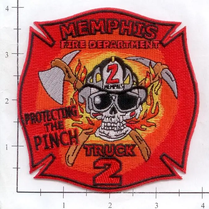 Tennessee - Memphis Truck  2 Fire Dept Patch 1