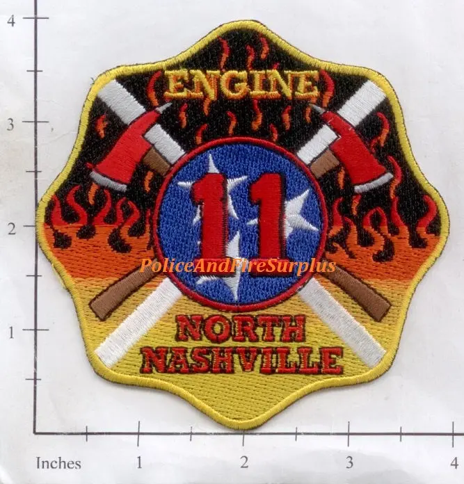 Tennessee - Nashville Engine 11 Fire Dept Patch 1