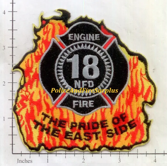 Tennessee - Nashville Engine 18 Fire Dept Patch V2 1