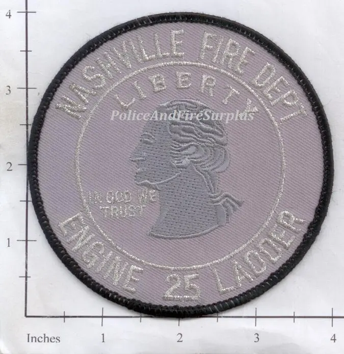 Tennessee - Nashville Engine 25 Ladder 25 Fire Dept Patch 1