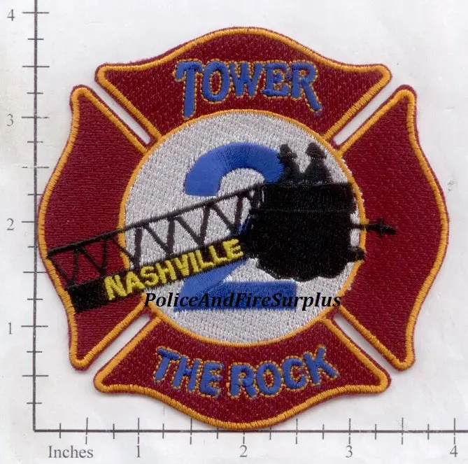 Tennessee - Nashville Ladder  2 Fire Dept Patch 1