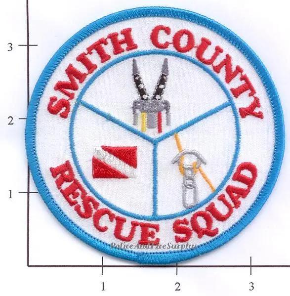 Tennessee - Smith County Rescue Squad Fire Dept Patch 1