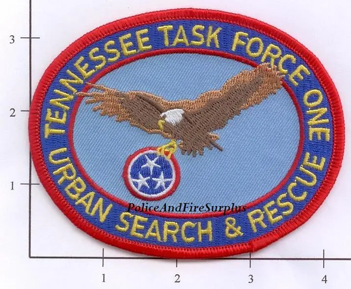 Tennessee - Task Force One Usar Fire Dept Patch 1
