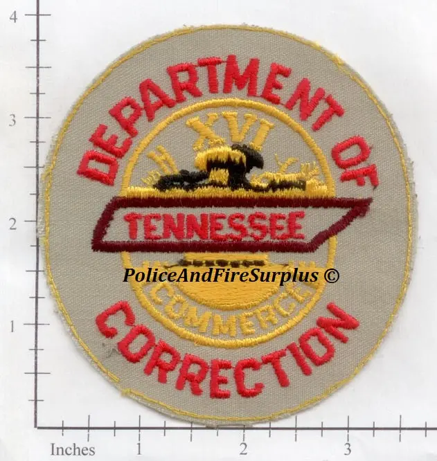 Tennessee - Tennessee Dept Of Corrections Police Dept Patch 1