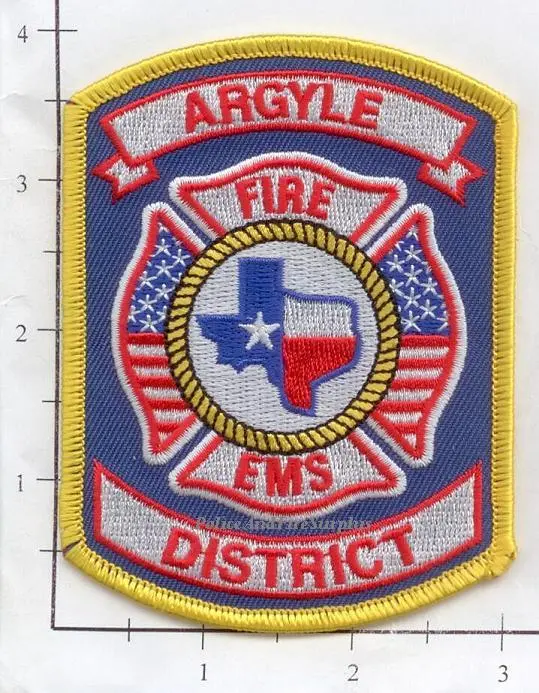 Texas - Argyle Fire Ems District Patch V1 1