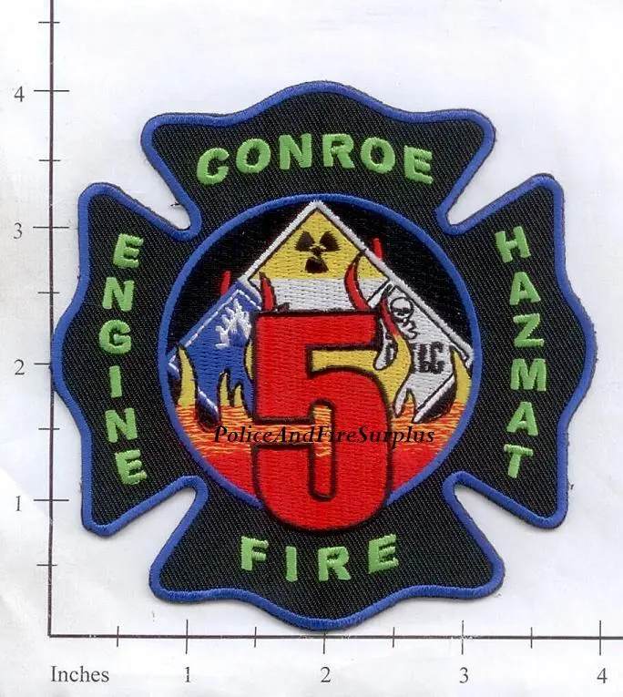 Texas - Conroe Station  5 Fire Dept Patch V1 1