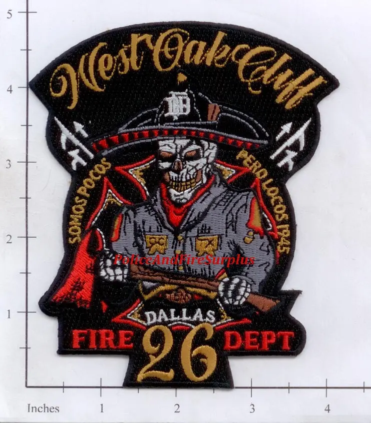 Texas - Dallas Station 26 Fire Dept Patch V1 1