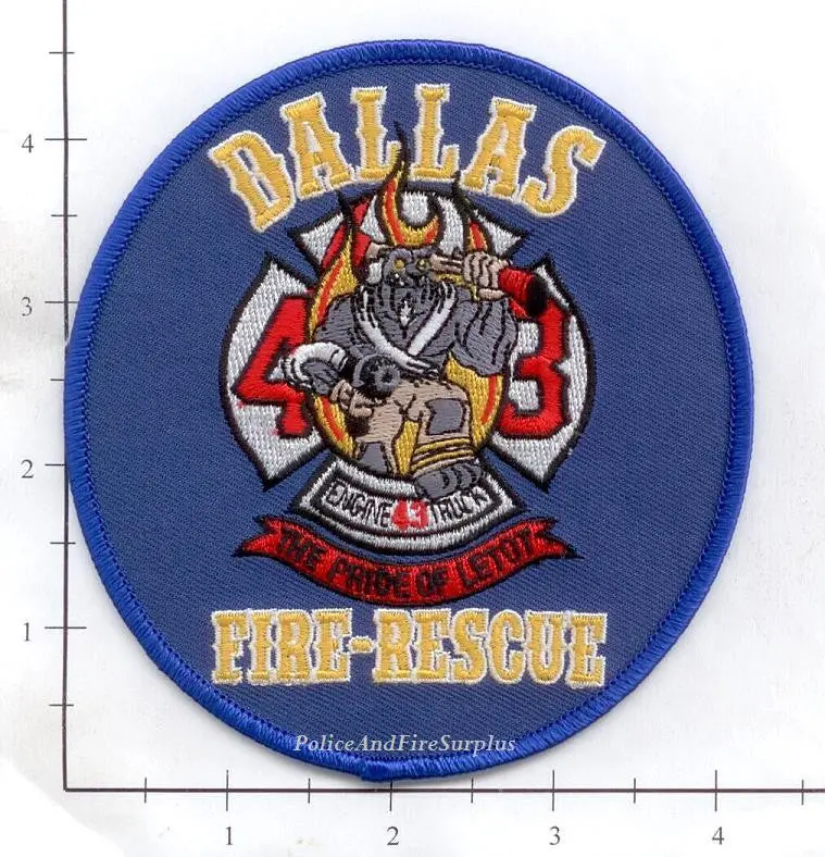 Texas - Dallas Station 43 Fire Dept Patch V1 1