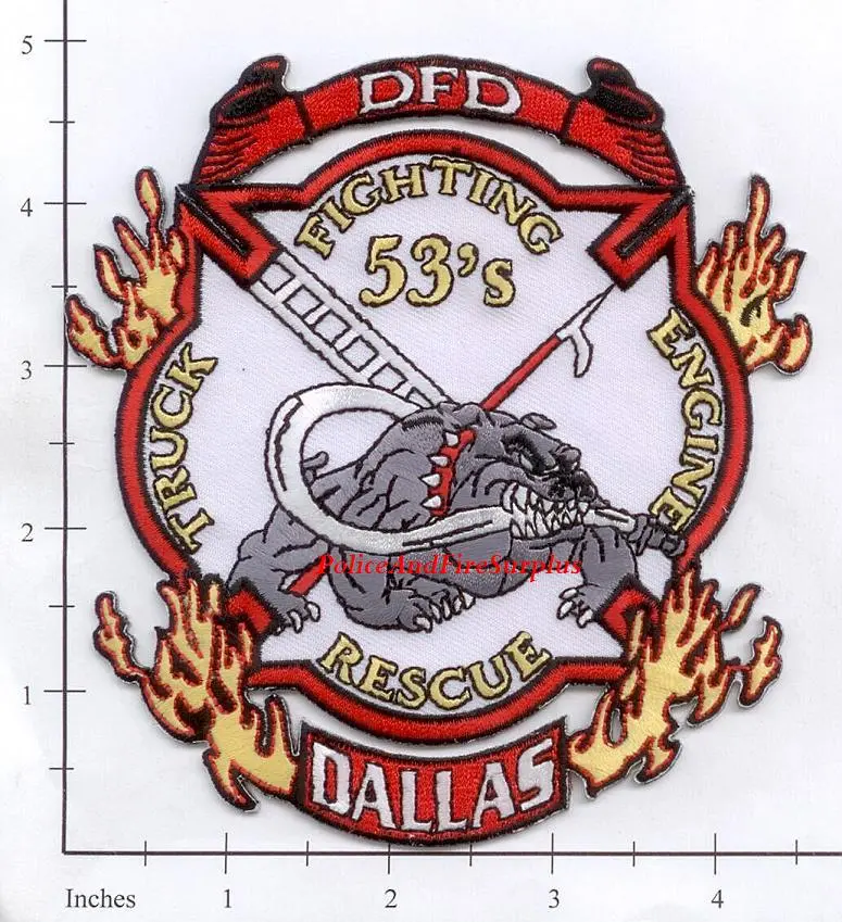 Texas - Dallas Station 53 Fire Dept Patch V1 1