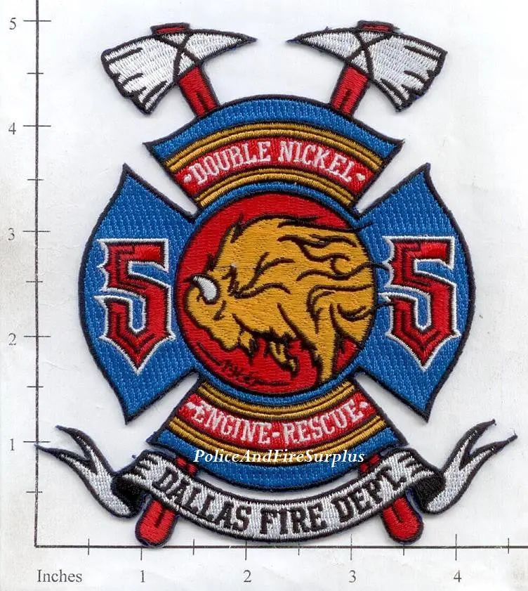 Texas - Dallas Station 55 Fire Dept Patch V1 1