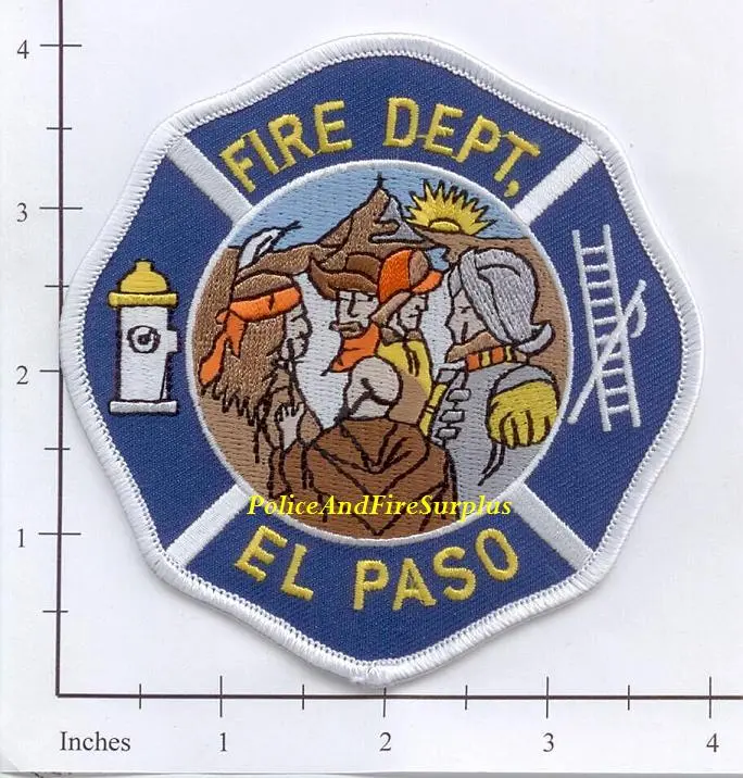Texas - El Paso Fire Dept Patch V2 1