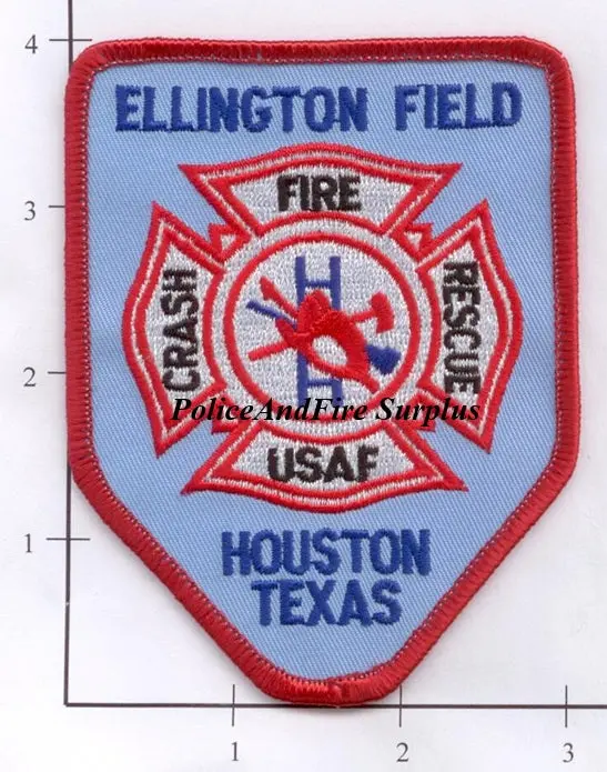 Texas - Ellington Field Usaf Crash Fire Rescue Patch 1