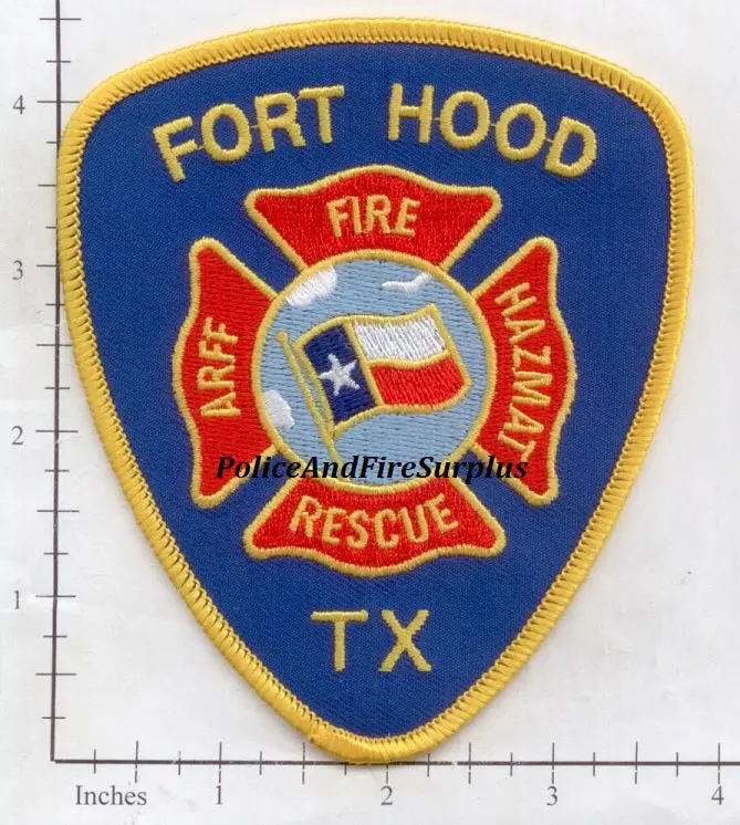 Texas - Fort Hood Fire Dept Patch V2 1