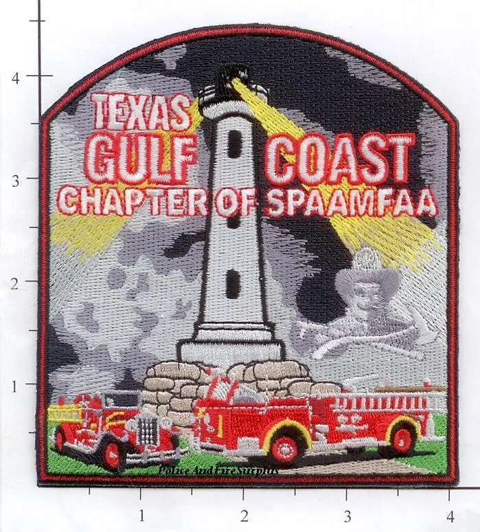 Texas - Gulf Coast Chapter Of Spaamfaa Fire Dept Patch V1 1