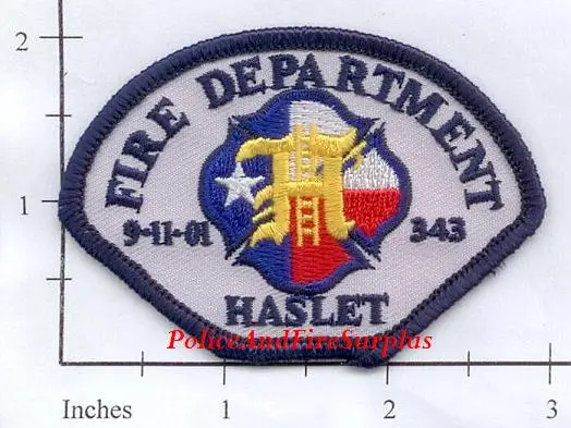 Texas - Haslet Fire Dept Patch 1