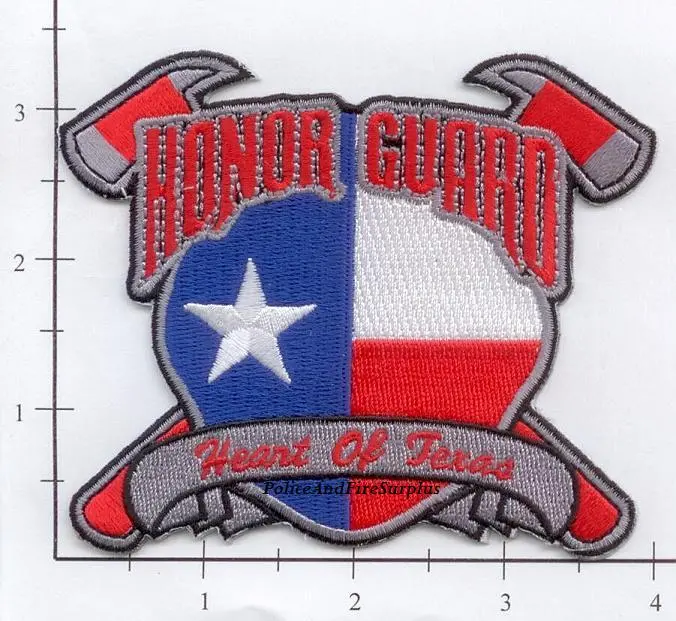 Texas - Houston Honor Guard Fire Dept Patch 1