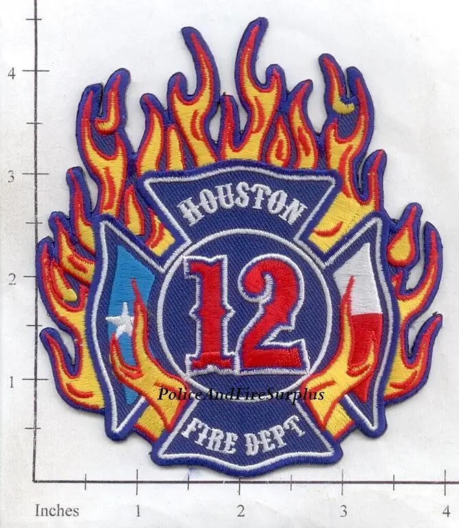 Texas - Houston Station  12 Fire Dept Patch V1 1