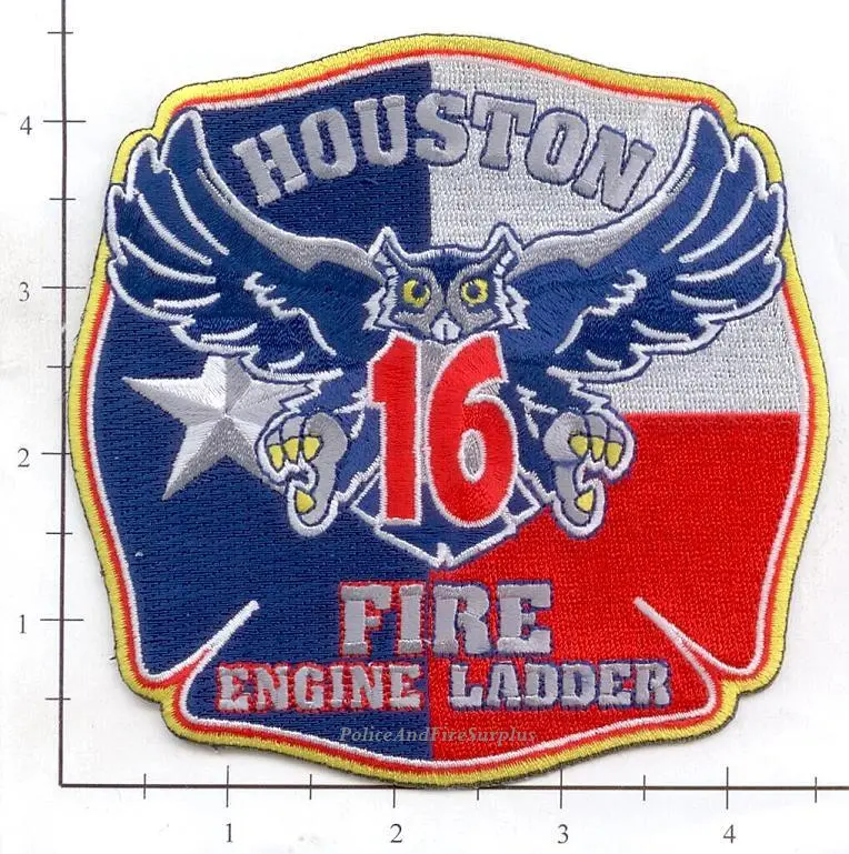 Texas - Houston Station  16 Fire Dept Patch 1