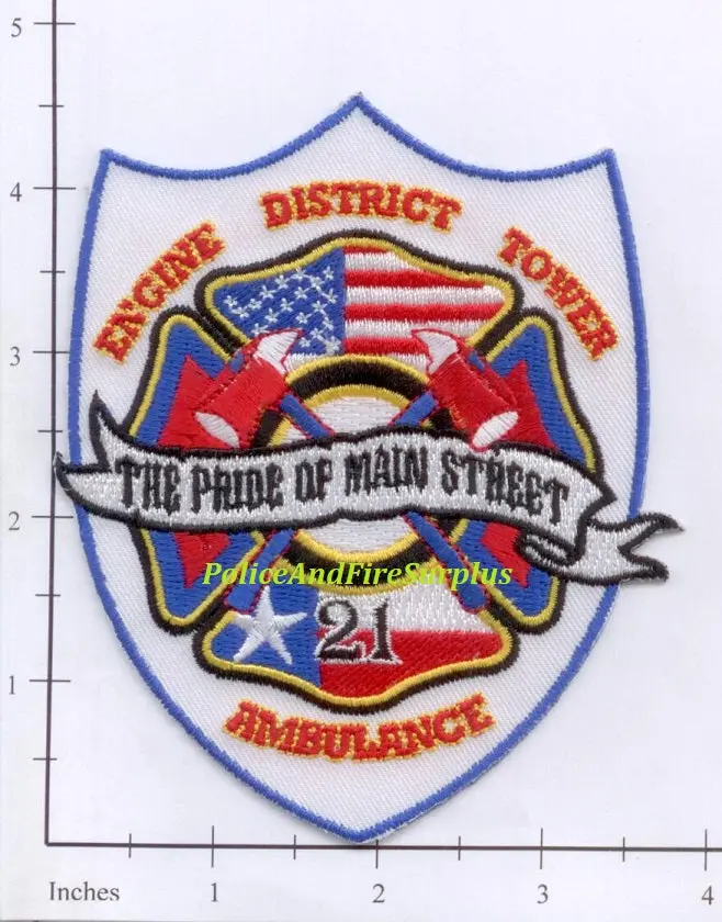 Texas - Houston Station 21 Fire Dept Patch V1 1