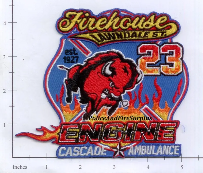 Texas - Houston Station  23 Fire Dept Patch V1 1