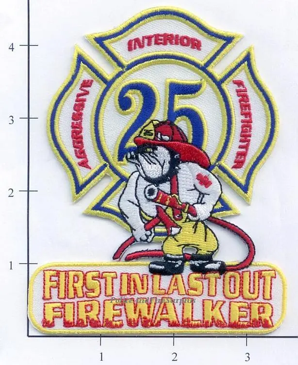 Texas - Houston Station  25 Fire Dept Patch V1 1