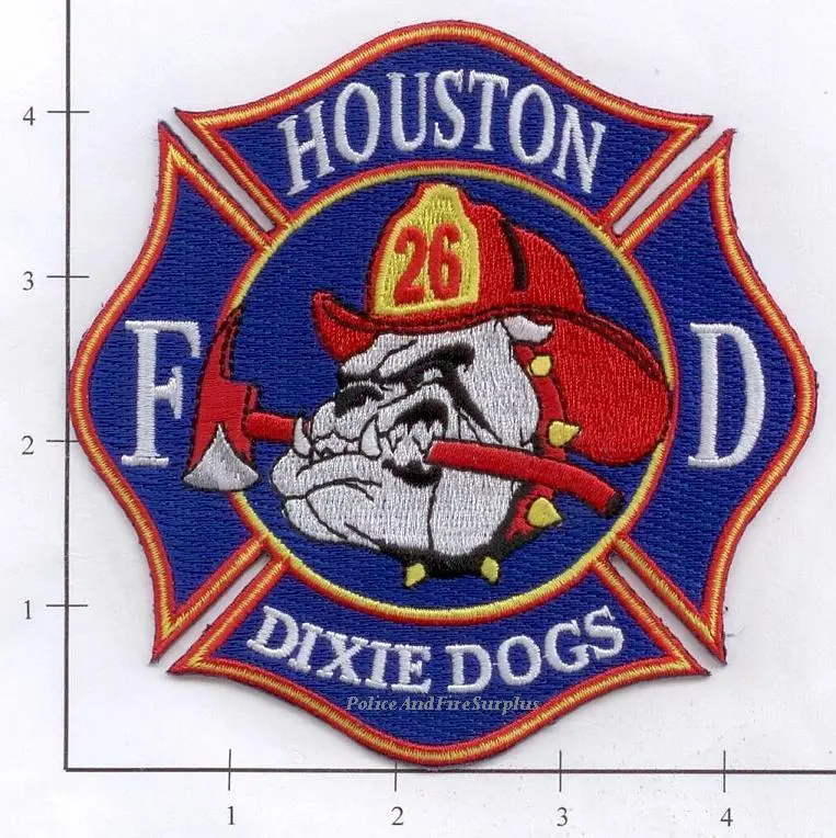 Texas - Houston Station  26 Fire Dept Patch V1 1