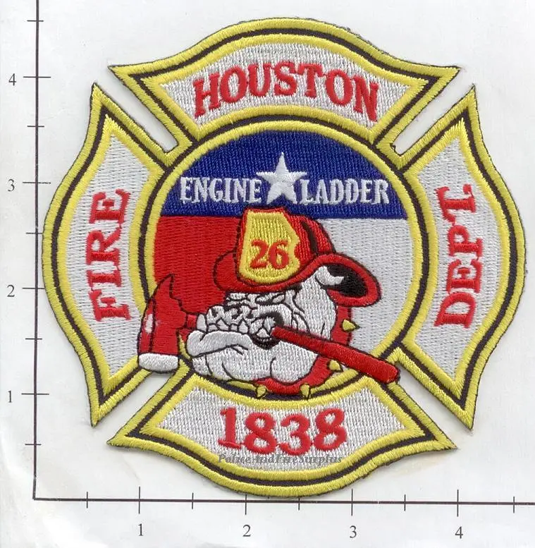 Texas - Houston Station  26 Fire Dept Patch V2 1