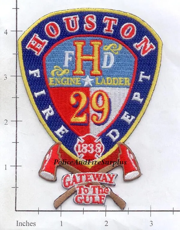 Texas - Houston Station  29 Fire Dept Patch V1 1