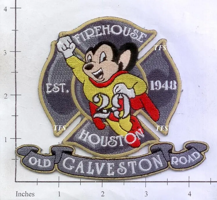 Texas - Houston Station  29 Fire Dept Patch V2 1