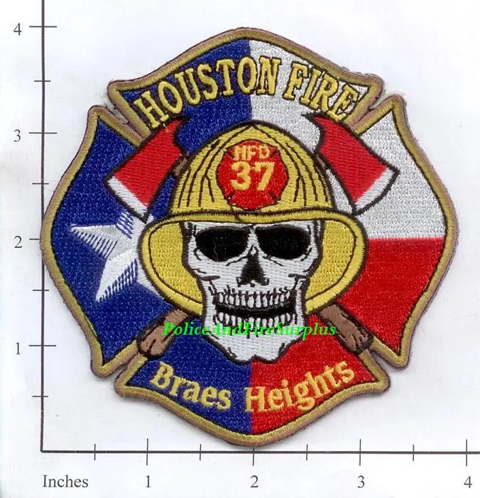 Texas - Houston Station  37 Fire Dept Patch V2 1