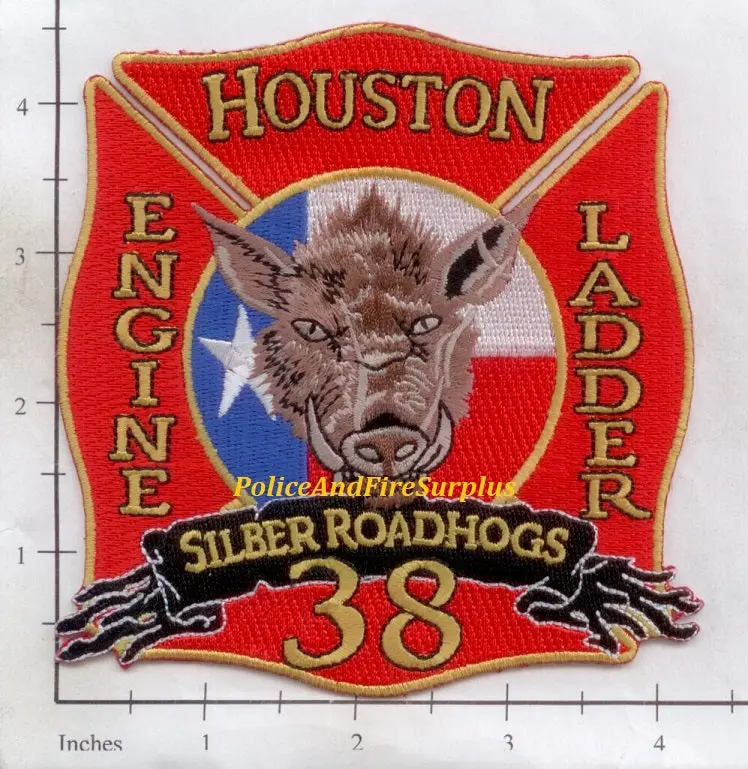 Texas - Houston Station  38 Fire Dept Patch V1 1