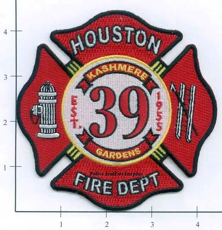 Texas - Houston Station  39 Fire Dept Patch 1