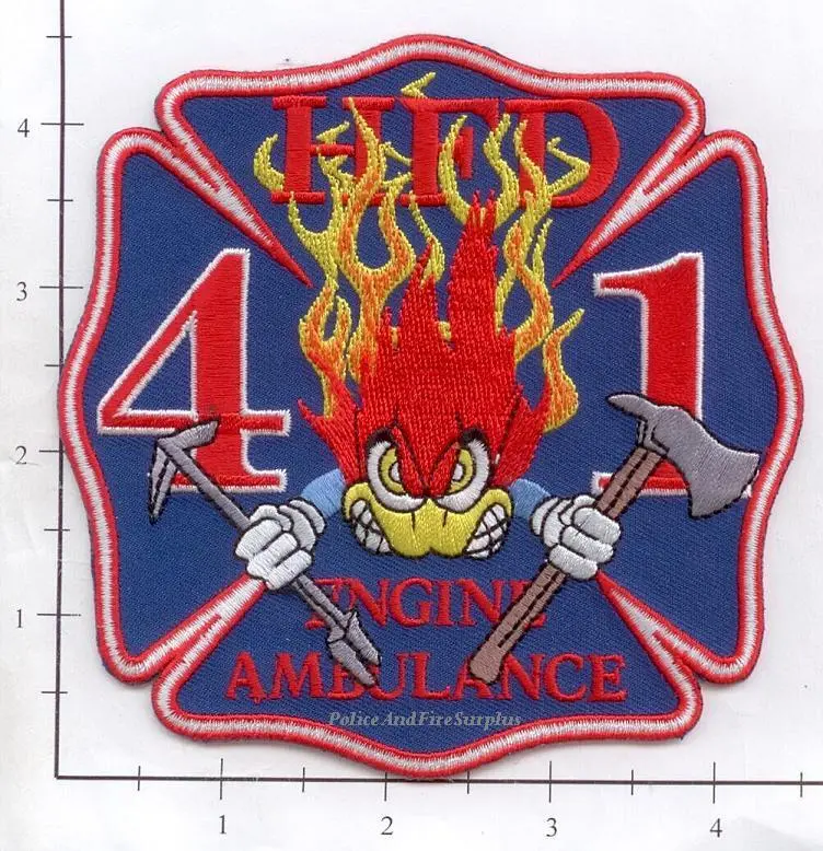 Texas - Houston Station  41 Fire Dept Patch V1 1