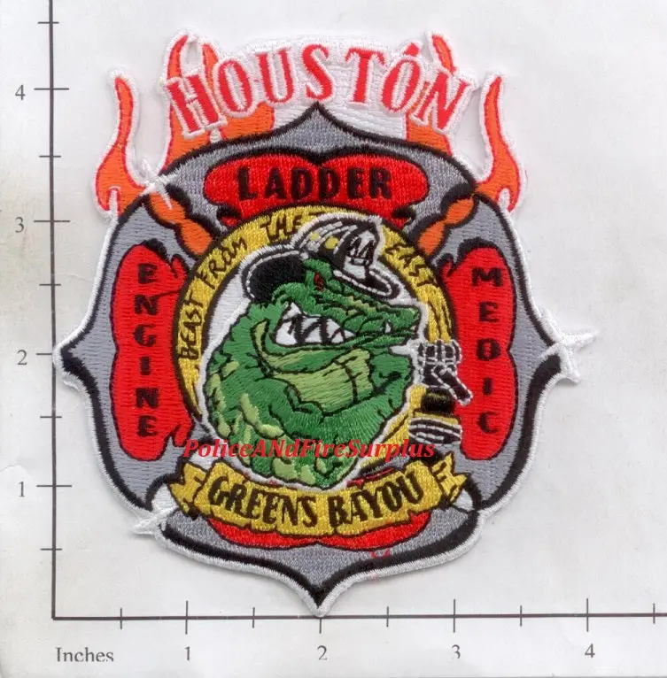 Texas - Houston Station  44 Fire Dept Patch 1