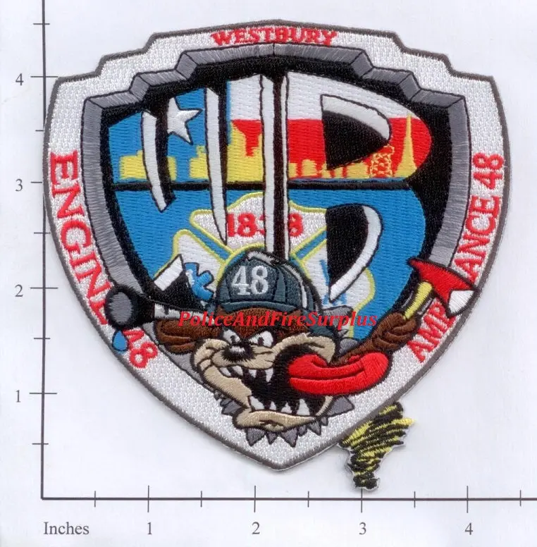 Texas - Houston Station  48 Fire Dept Patch V1 1