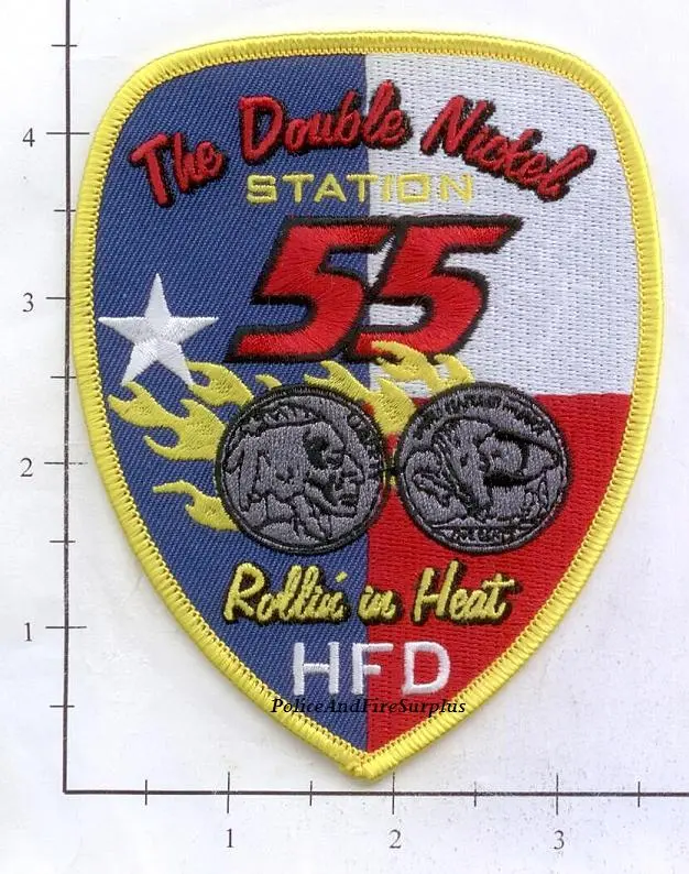 Texas - Houston Station  55 Fire Dept Patch V1 1
