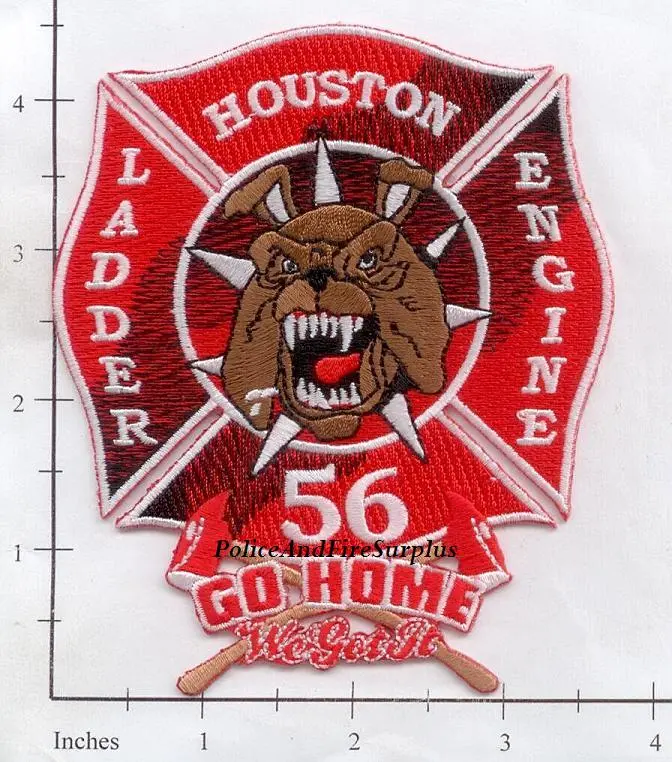 Texas - Houston Station  56 Fire Dept Patch V1 1