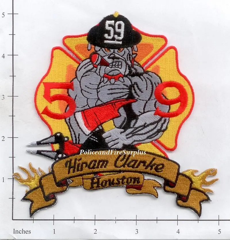 Texas - Houston Station  59 Fire Dept Patch 1
