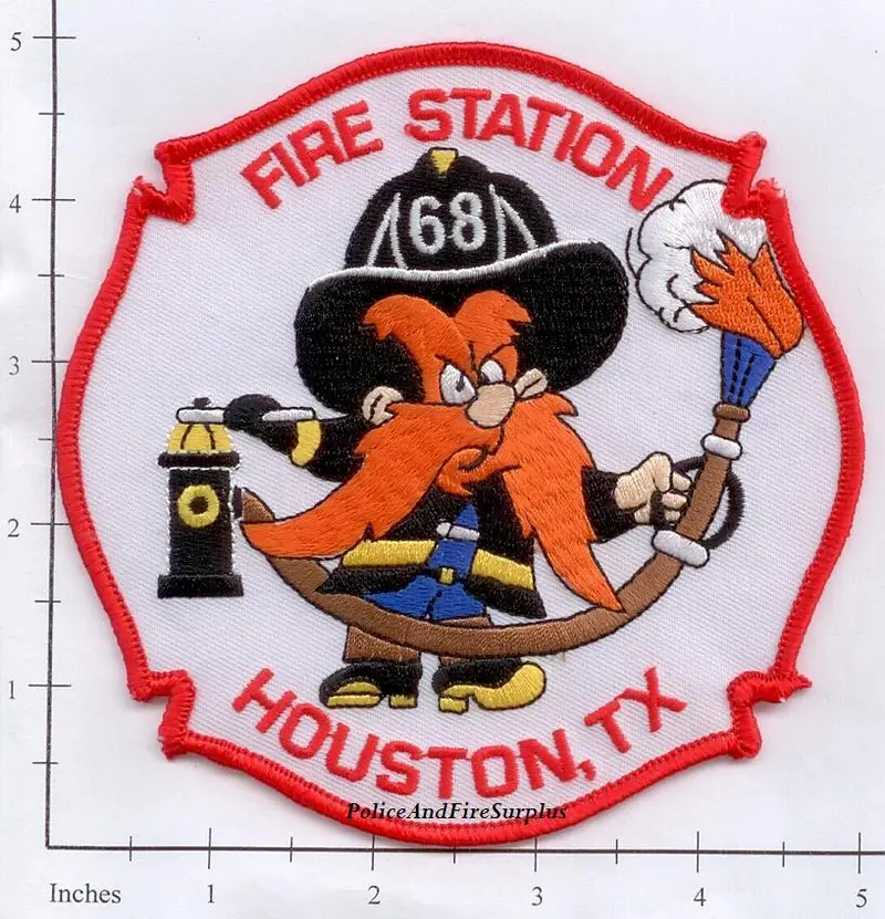 Texas - Houston Station  68 Fire Dept Patch V2 1